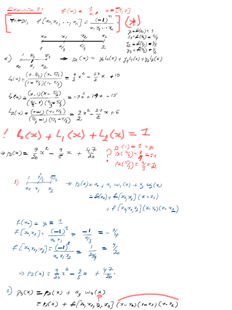 Td1 - Exr3 Analyse Numerique | PDF