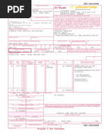 Air Waybill Sample and Format Guide | PDF | Trade | Shipping Service