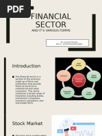 of 8 Financial Sector | PDF | Business | Finance & Money Management