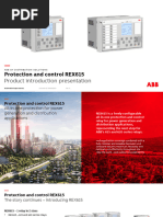 REX615 Relay Technical Overview | PDF | Electrical Grid | Computer Network