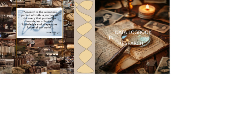 Research Data Logbook Guide | PDF