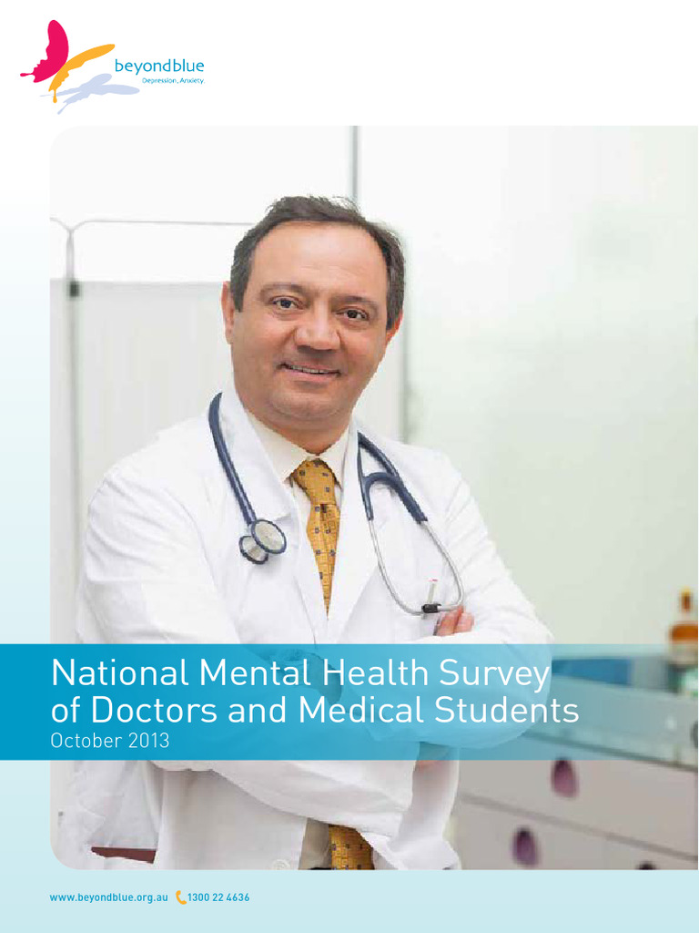 Mental Health Survey of Doctors 2013 | PDF | Mental Disorder | Mental ...