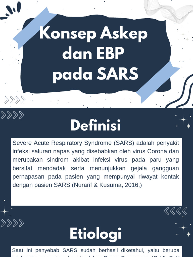Konsep Askep dan EBP pada SARS | PDF