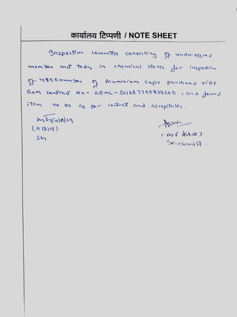 Inspection Report | PDF