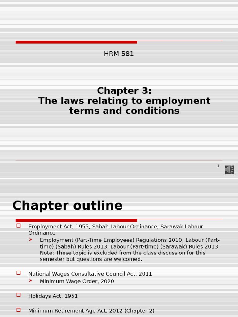 Employment Laws Overview in Malaysia | PDF | Employment | Overtime
