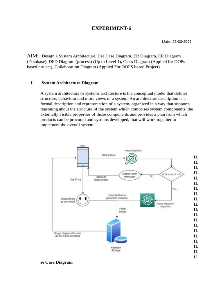 Experiment 6 | PDF | Use Case | System