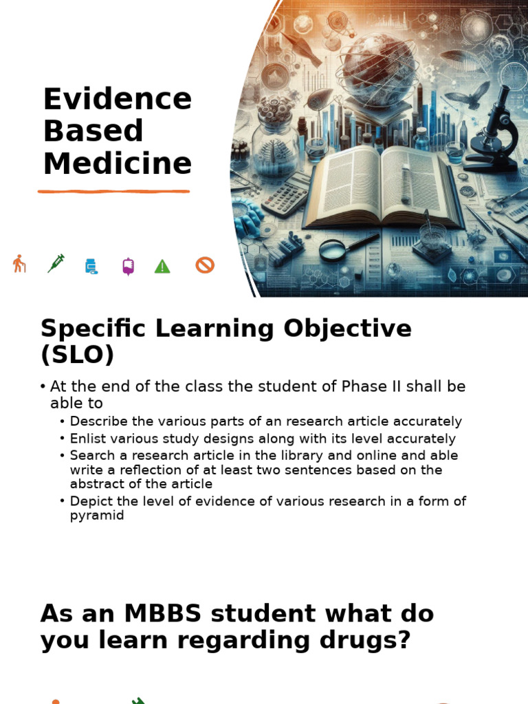 Evidence Based Medicine For Mbbs Students Pdf Randomized Controlled