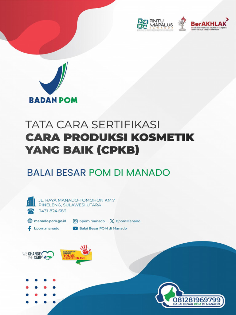 Sertifikasi CPKB Kosmetik 2019 | PDF