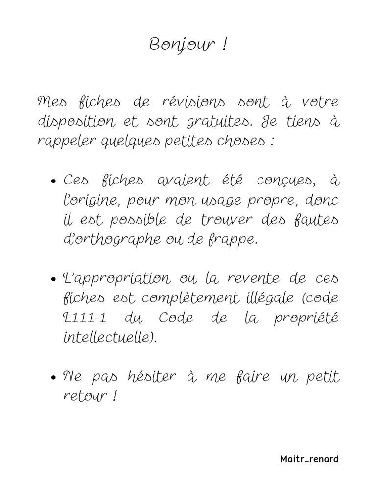 fiches lecture | PDF
