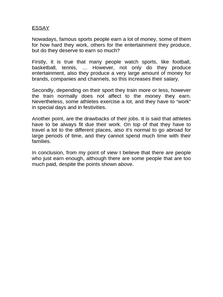 Essay Xmats | PDF