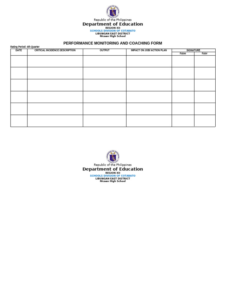 PMCF Template | PDF