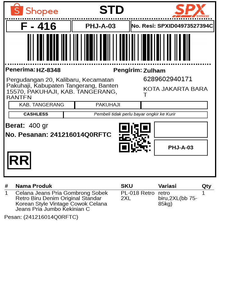 Get Return Label | PDF