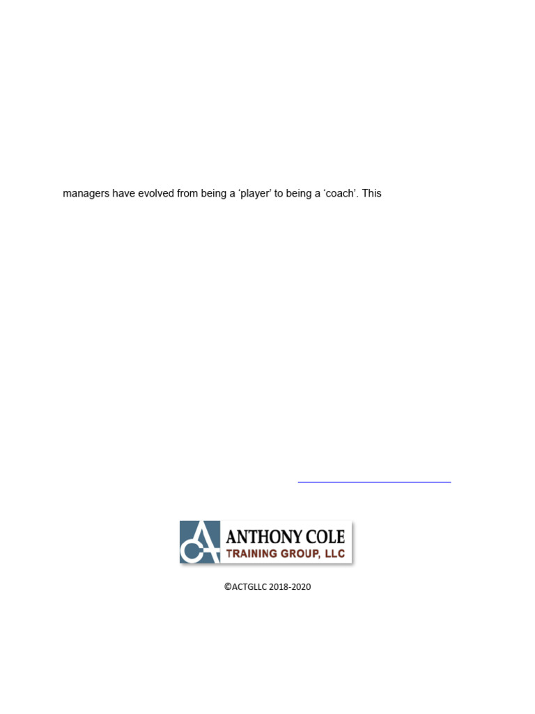 5 Keys To Coaching Workshop | PDF