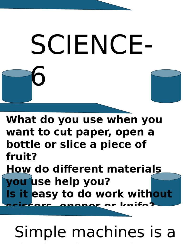 Understanding Simple Machines | PDF