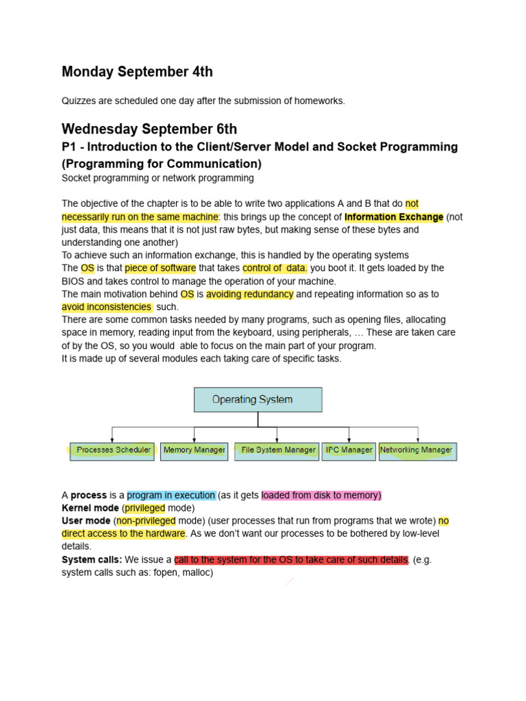 Advanced Distributed Paradigms Notes - Google Docs | PDF | Port ...