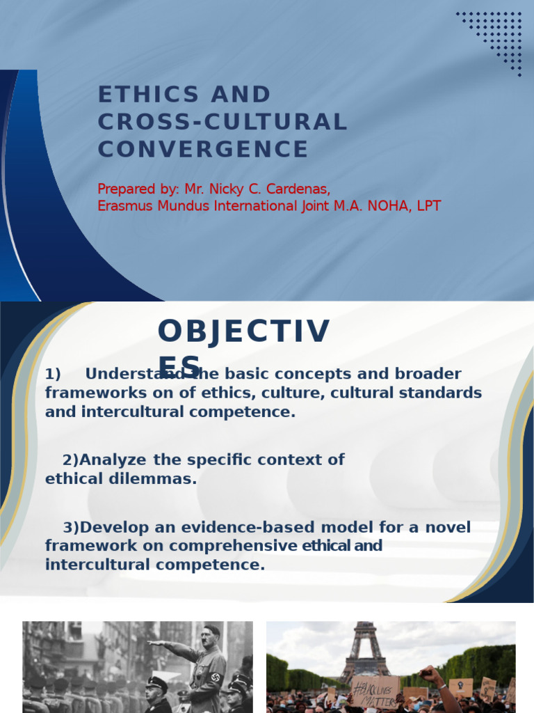 Ethics and Intercultural Competence | PDF | Knowledge | Cross Cultural ...