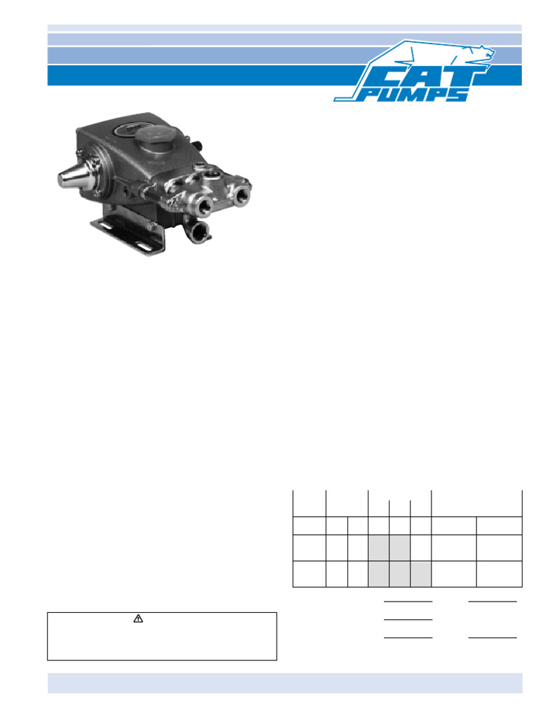 Cat 280 | PDF | Pump | Piston