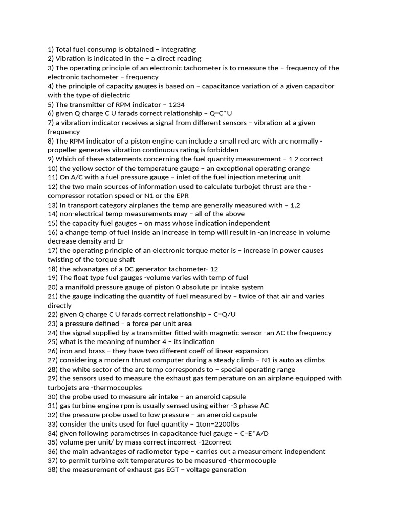Test 1111 | PDF | Capacitor | Pressure Measurement