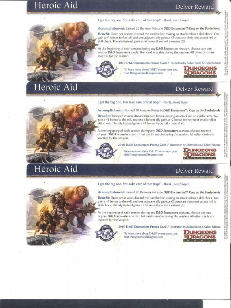 Reward Cards | PDF