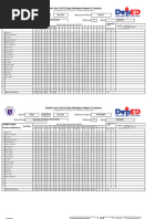 School Form 2 (SF2) Daily Attendance Report of Learners | PDF ...