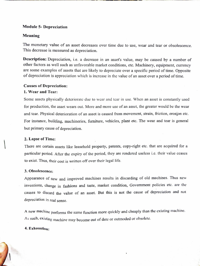 Understanding Depreciation Methods | PDF | Depreciation | Book Value