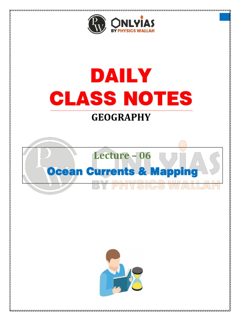 297 Ocean Currents & Mapping 06 Daily Class Notes ©STONER 202 | PDF ...