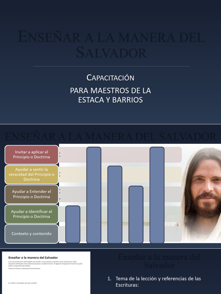 Capacitación para Enseñar a Jesucristo | PDF | Jesús | Cristo (título)