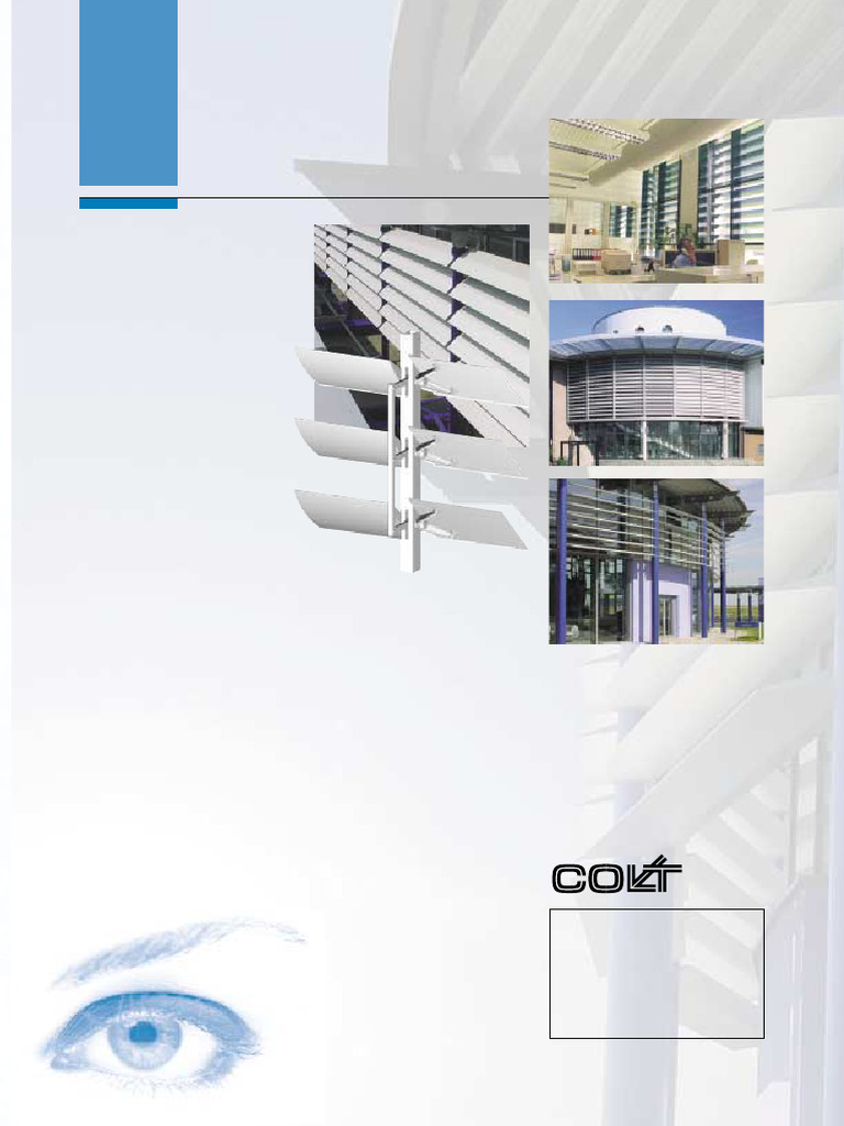 Colt Solarfin Adjustable Shading System | PDF | Building Technology ...