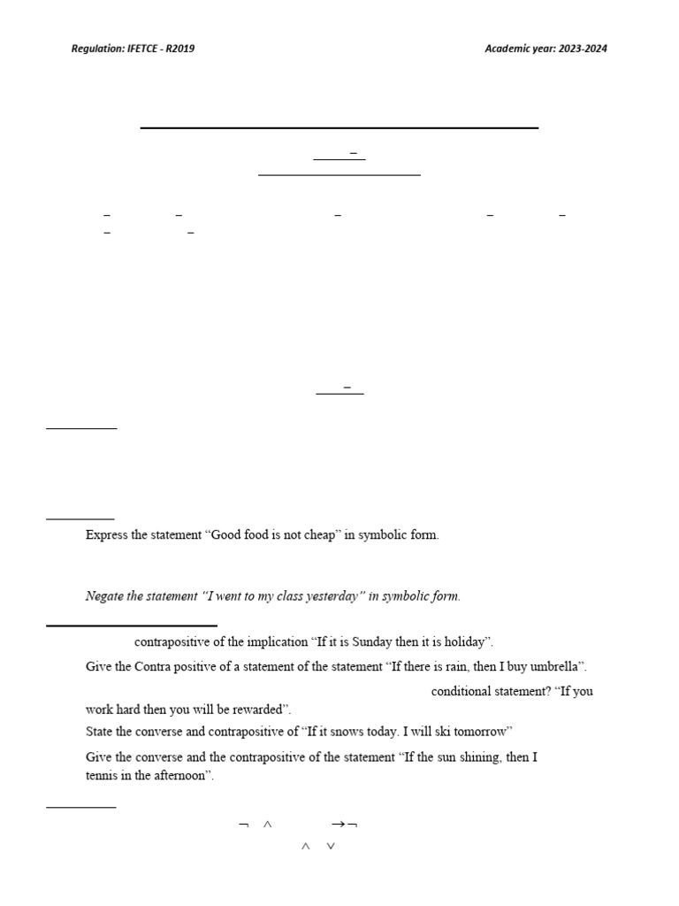 10 - 19UMABS302 - B - 3 - 1119UMABS302 - M III (DM) Unit - 1 QB | PDF ...