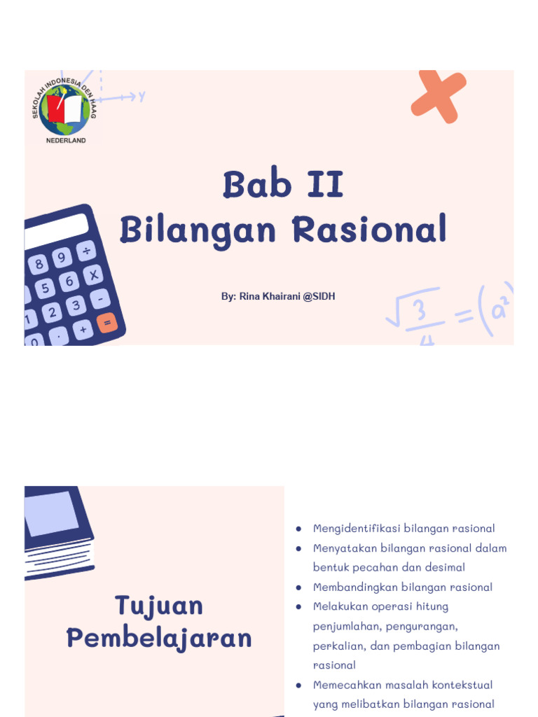 Bilangan Rasional dan Operasinya | PDF