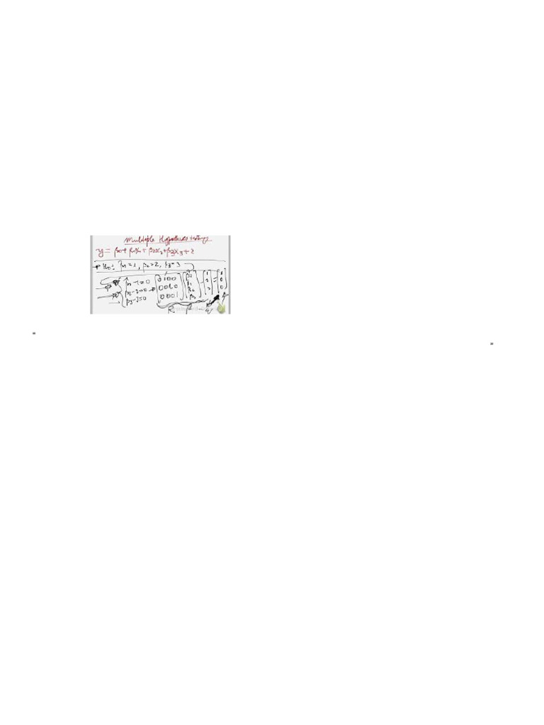 Lecture set 2 | PDF | Ordinary Least Squares | Errors And Residuals