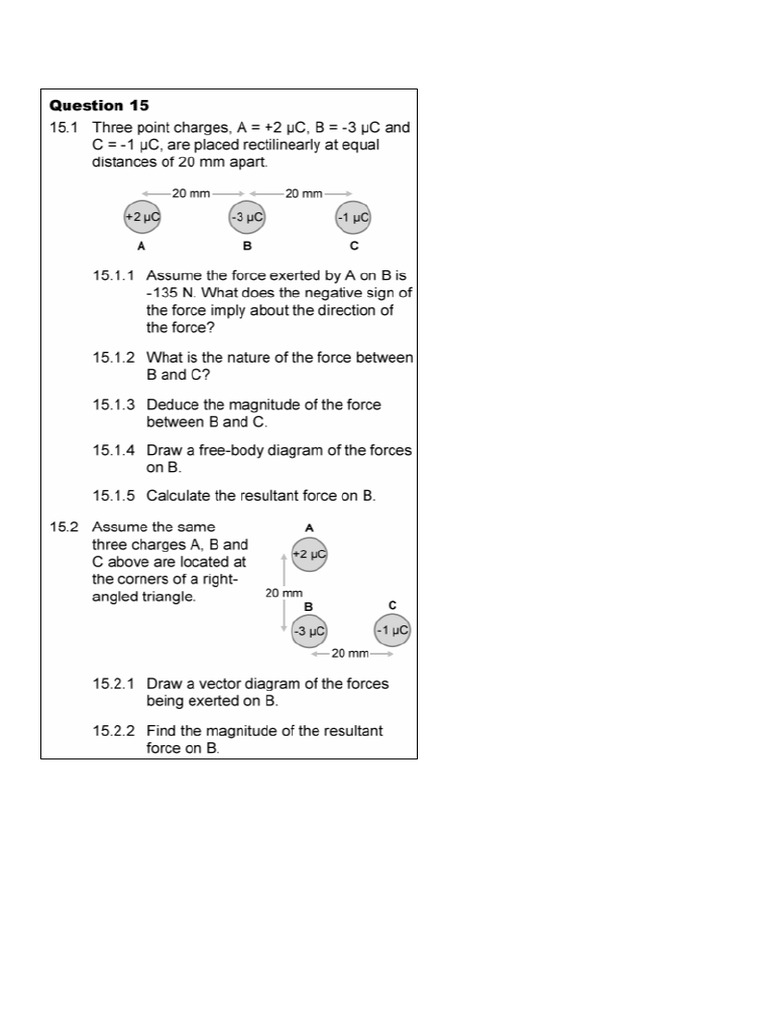 Electrostatics 1 | PDF