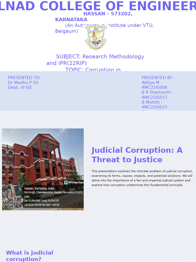 Corruption in Judiciary System | PDF | Corruption | Accountability