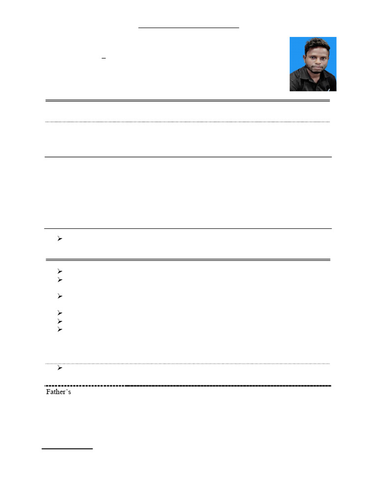 Arun Kumar Munda CV and Career Overview | PDF