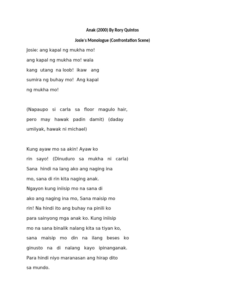 Anak | PDF