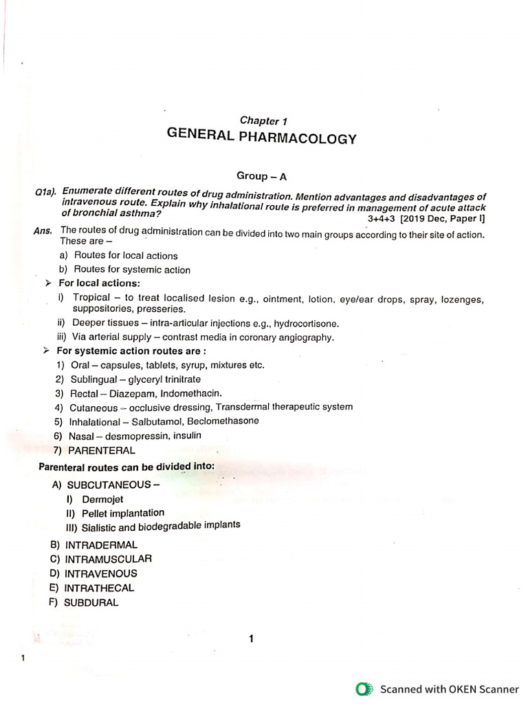 Quest Pharmacology Final | PDF