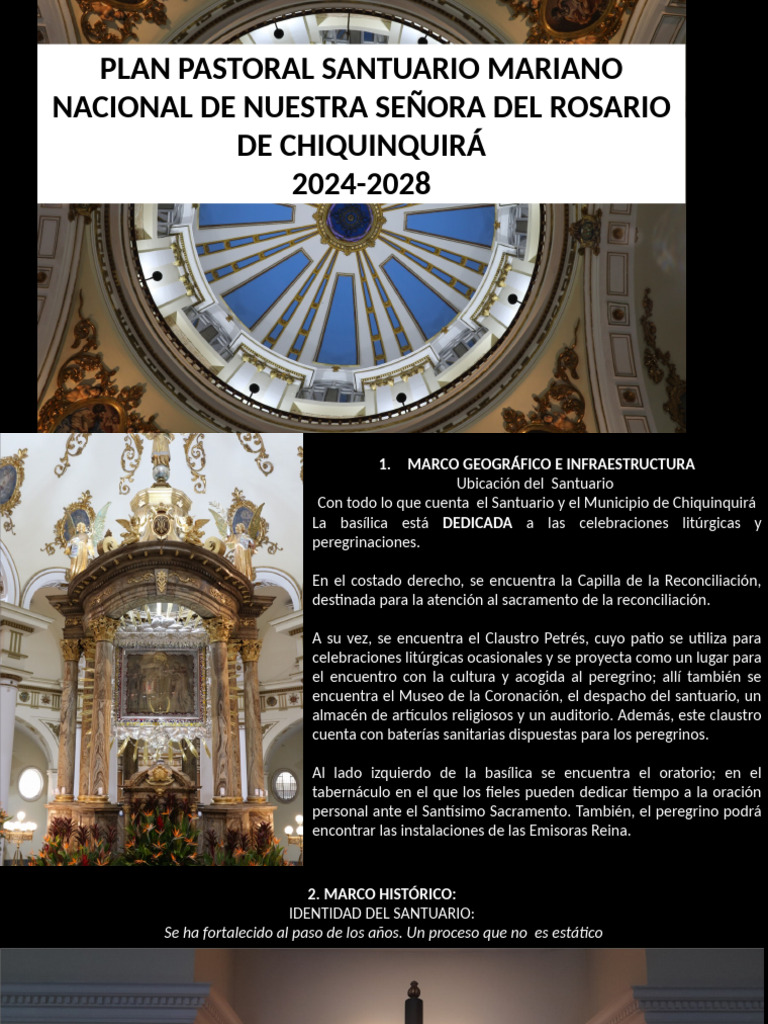 Plan Pastoral 2024 A 2028 Resumen | PDF | eucaristía | María, madre de ...
