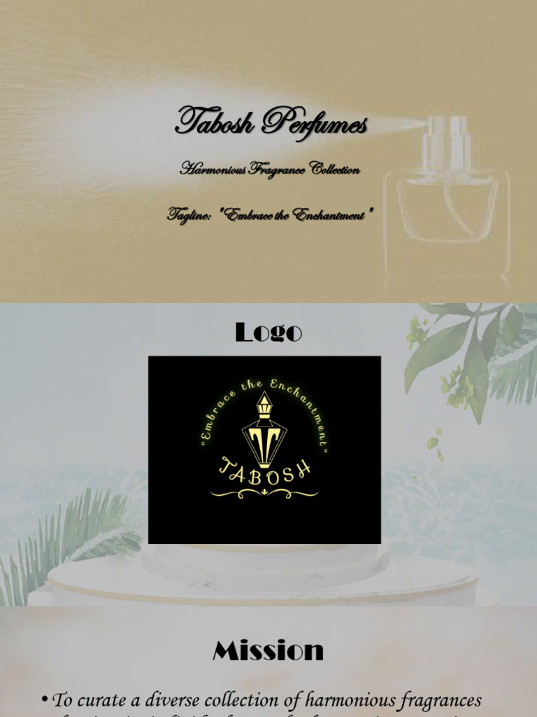 Tabosh Perfumes | PDF | Perfume | Odor