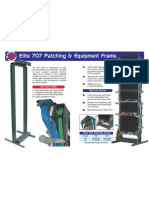 Elite 707 Patching & Equipment Frame: Standard Build Optional Extras