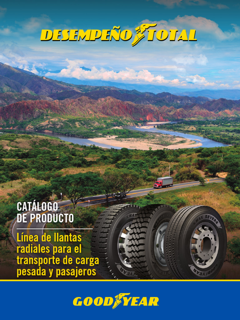 Catalogo Commercial Goodyear | PDF | Neumático | Colombia