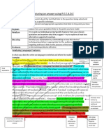 Structuring An Answer Using PEEADE