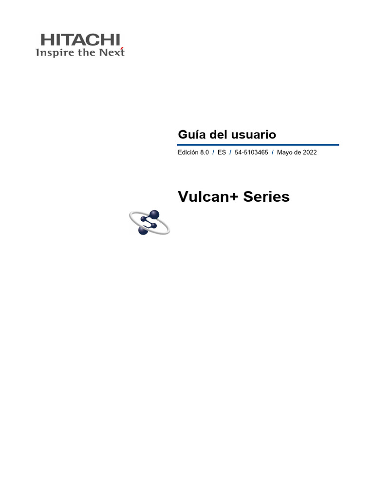 80 VULCAN+ Series User Guide ES | PDF | Medición | Fuente de alimentación
