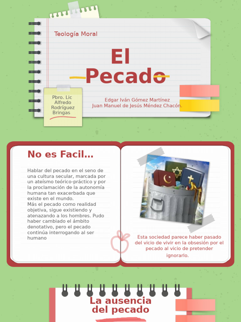 Pecado Teologia Moral | PDF | Pecado | Creencia religiosa y doctrina