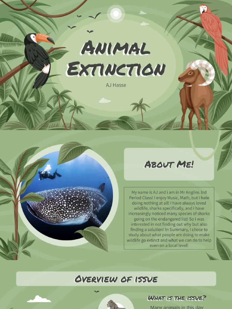 Animal Extinction | PDF
