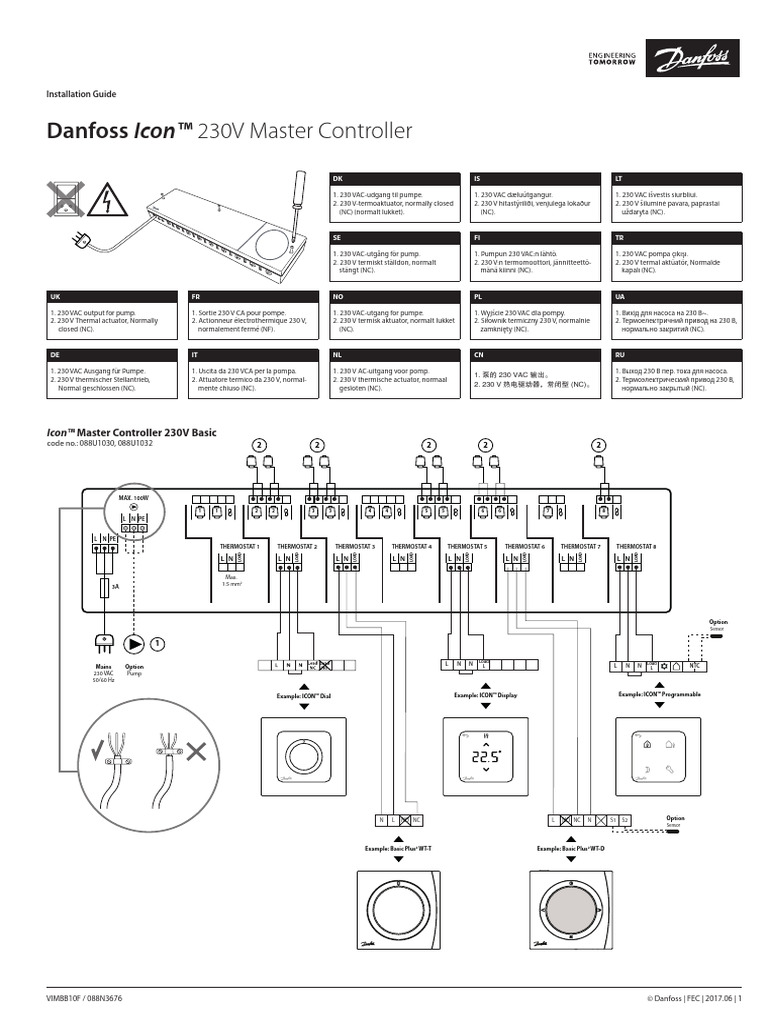 Icon™: 230V Master Controller | PDF