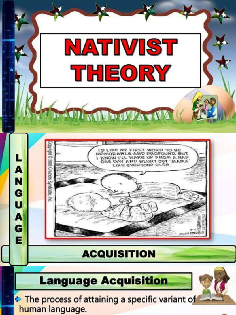 Nativist Theory | PDF