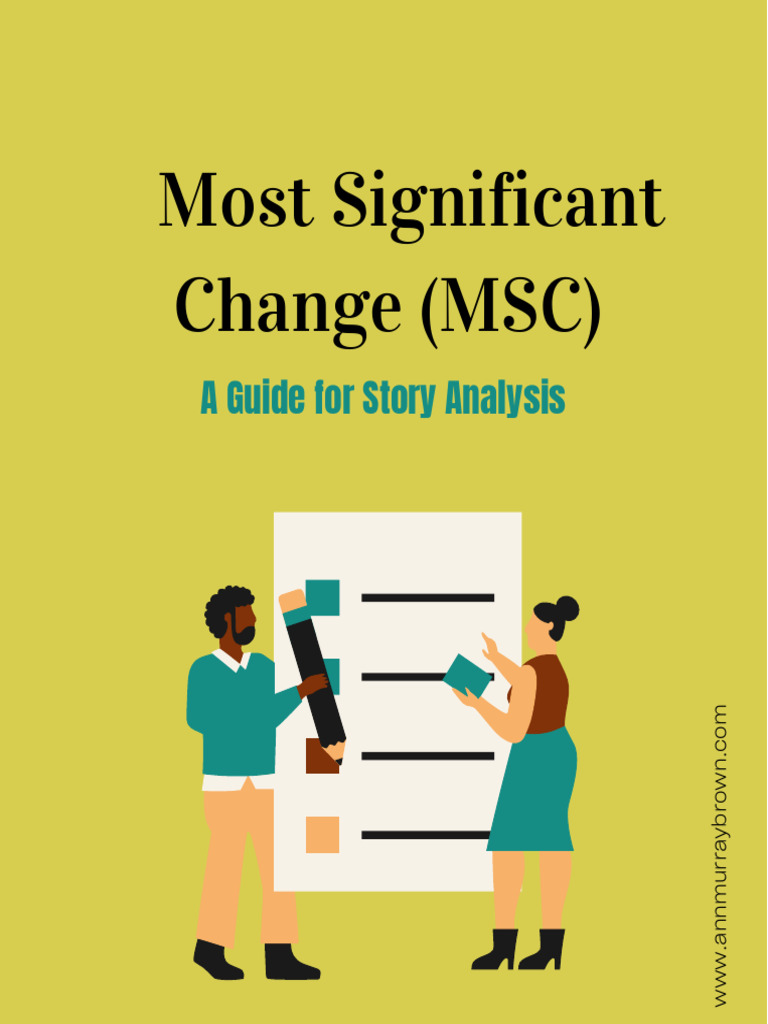 Most Significant Change Story Analysis Guide 1731263148 | PDF ...