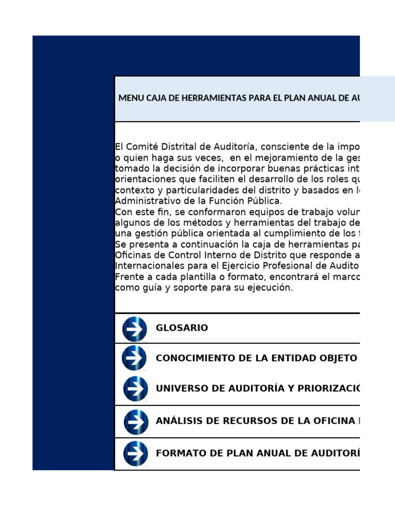 Plan Anual de Auditoria v2 2022 | PDF | Auditoría | Planificación ...