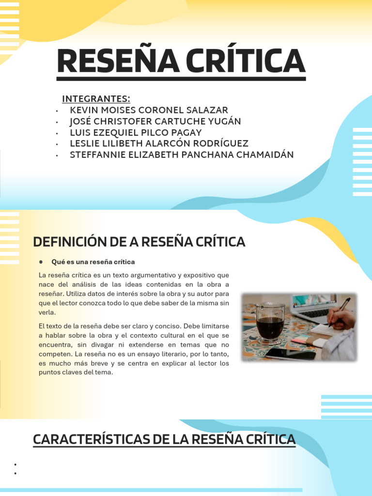 Guía Completa de Reseña Crítica | PDF | Ensayos | Autor