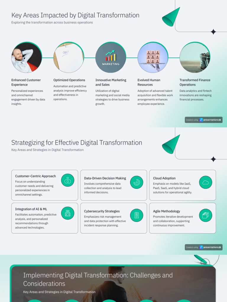 Digital Transformation Strategies and Impact Analysis | PDF